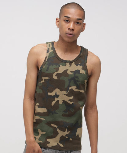 CAMO WIDE TANK TOP 背心