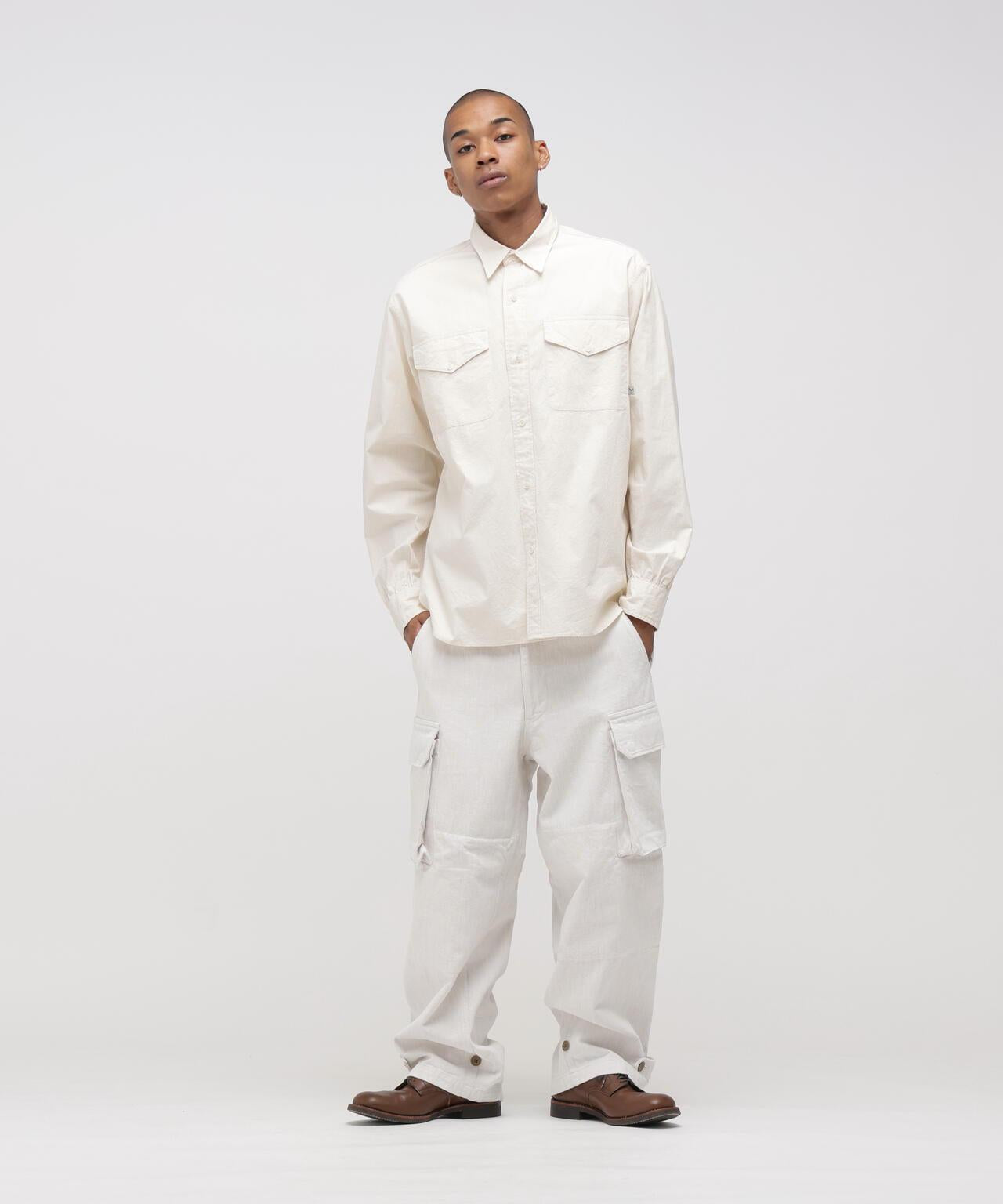 TFQP by HANDROOM POPLIN SHIRT “50's USMC” 襯衫