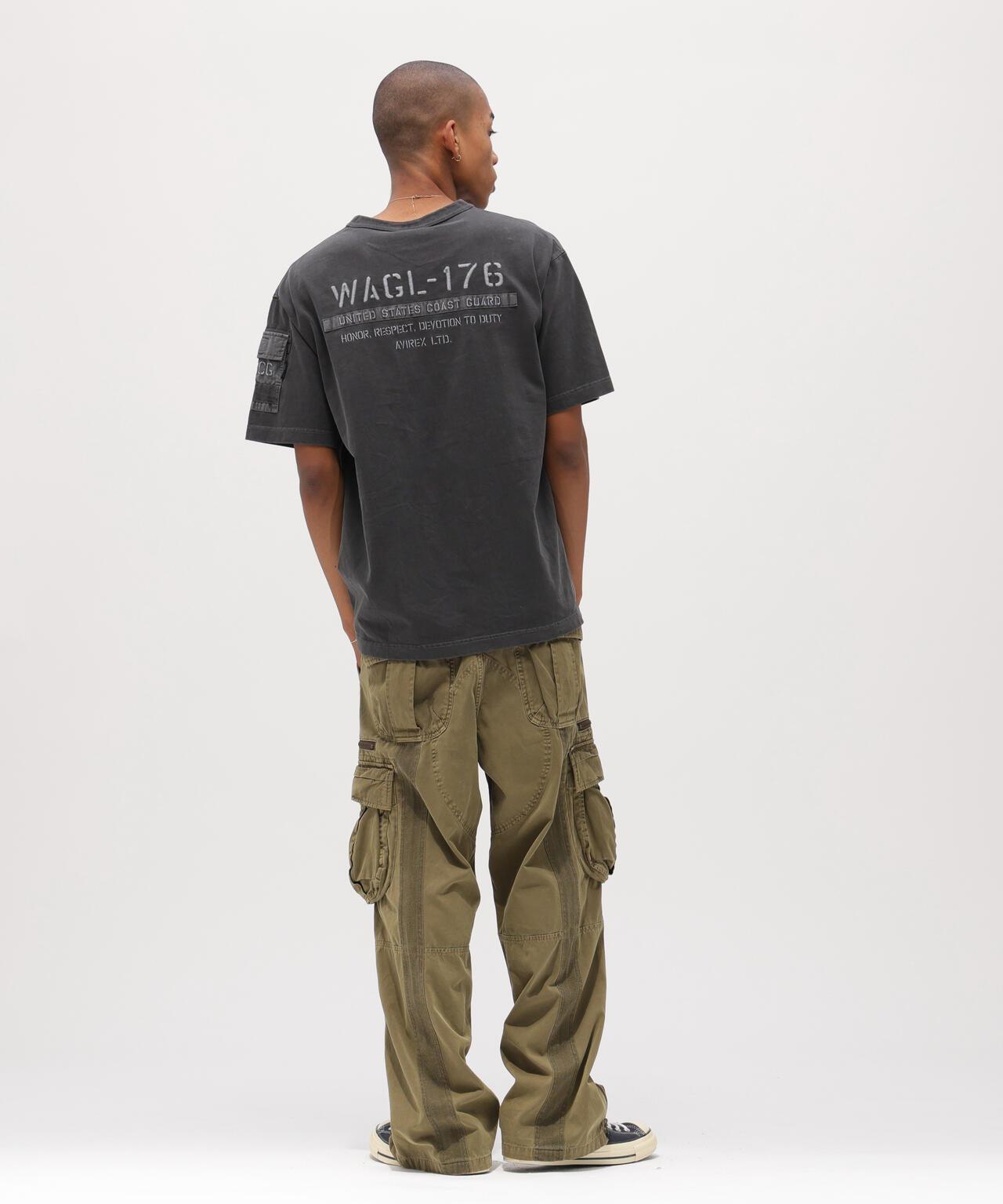 FADED S/S MIL. PKT T-SHIRT 短袖T恤