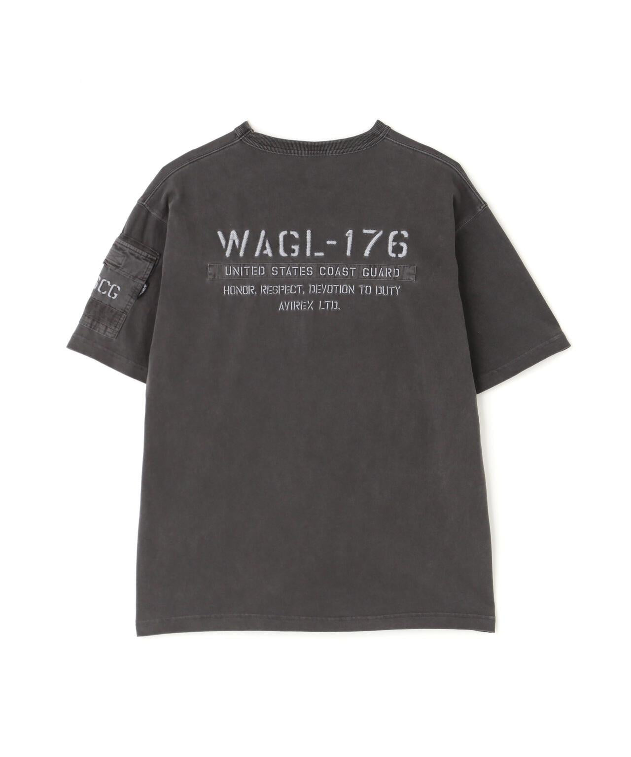 FADED S/S MIL. PKT T-SHIRT 短袖T恤