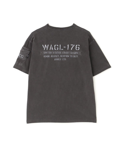 FADED S/S MIL. PKT T-SHIRT 短袖T恤