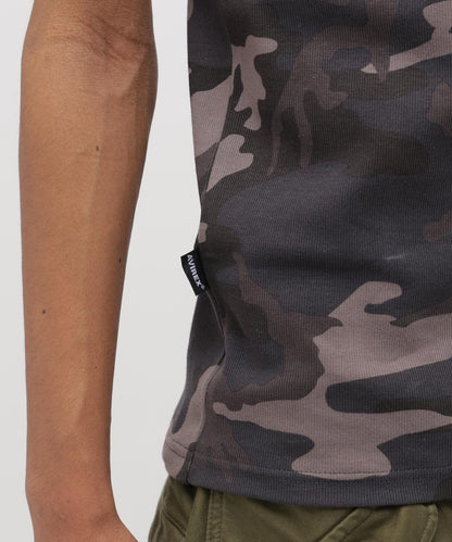 CAMO WIDE TANK TOP 背心