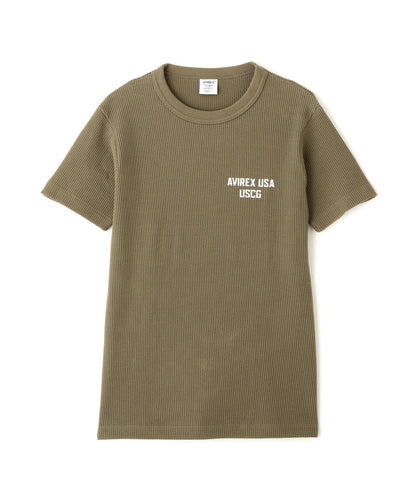 迷你華夫格面料 MINI WAFFLE T-SHIRT “U.S.COAST GUARD” 短袖T恤