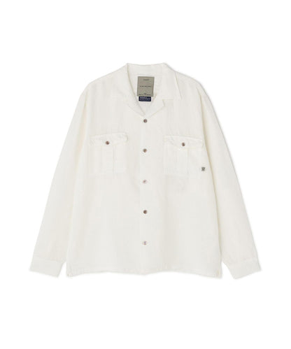 TFQP by HANDROOM OPEN COLLAR SHIRT WHITE 襯衫