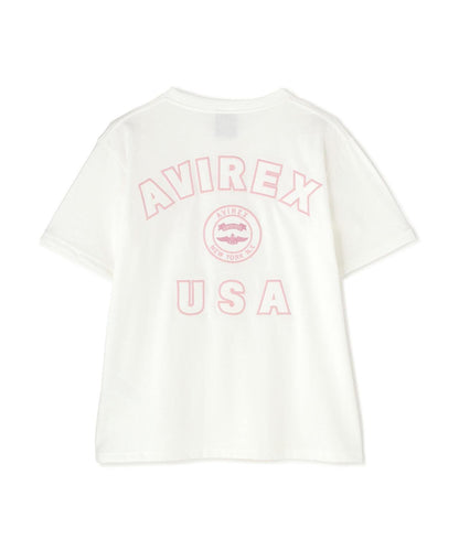 《WOMAN》 VARSITY LOGO S/S 字母徽標短袖T恤