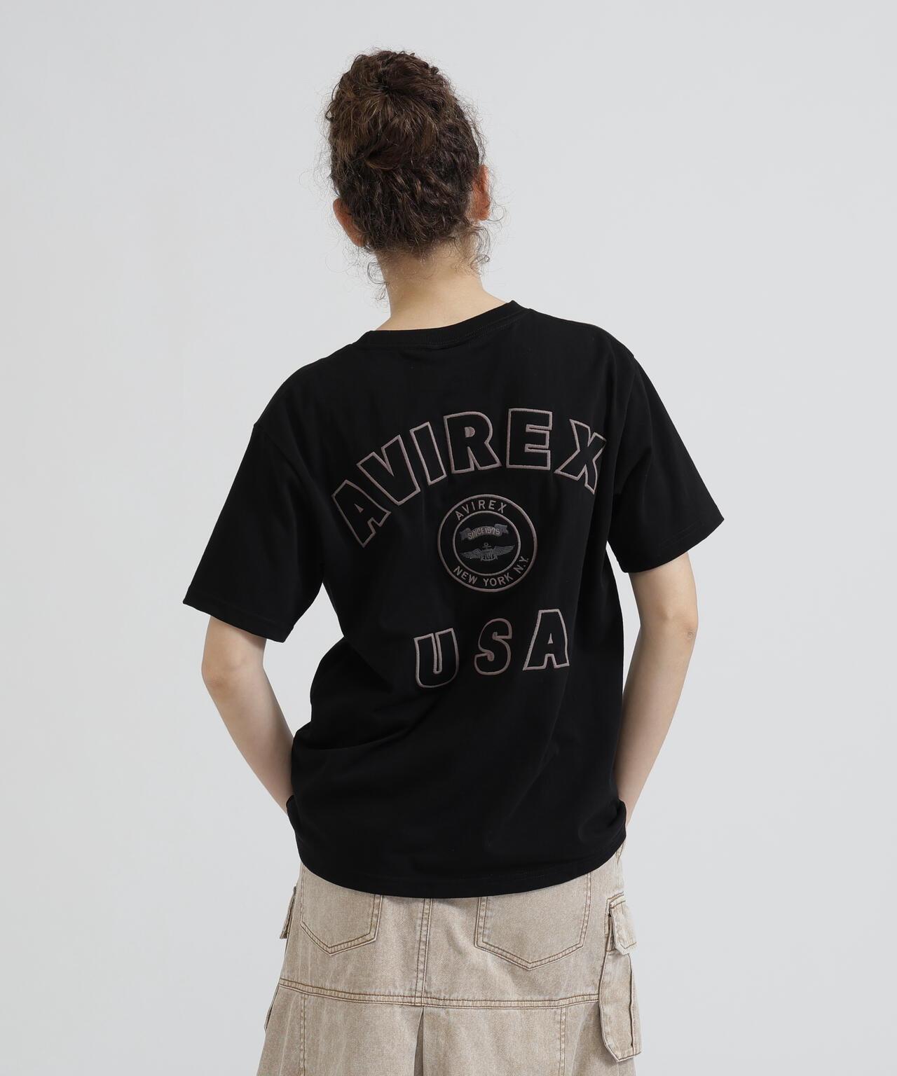 《WOMAN》 VARSITY LOGO S/S 字母徽標短袖T恤