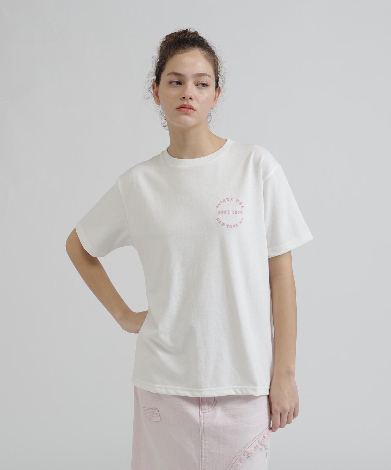 《WOMAN》 VARSITY LOGO S/S 字母徽標短袖T恤