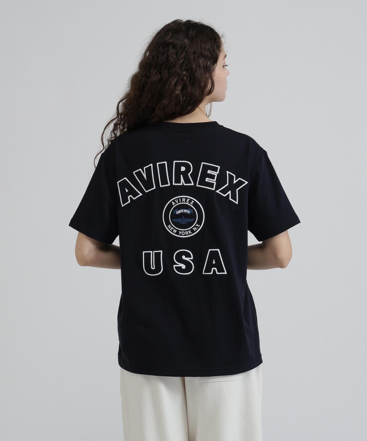 《WOMAN》 VARSITY LOGO S/S 字母徽標短袖T恤