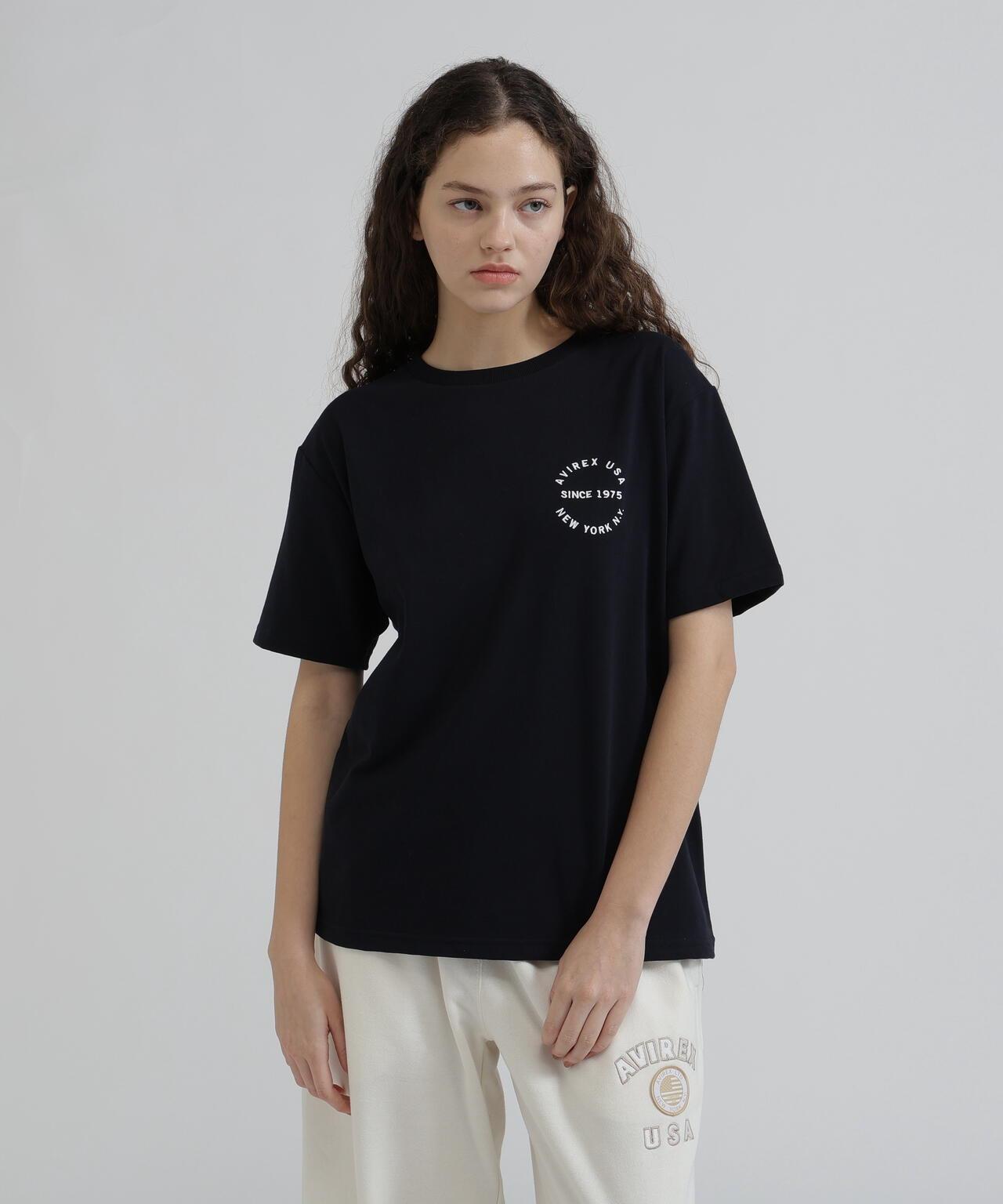 《WOMAN》 VARSITY LOGO S/S 字母徽標短袖T恤