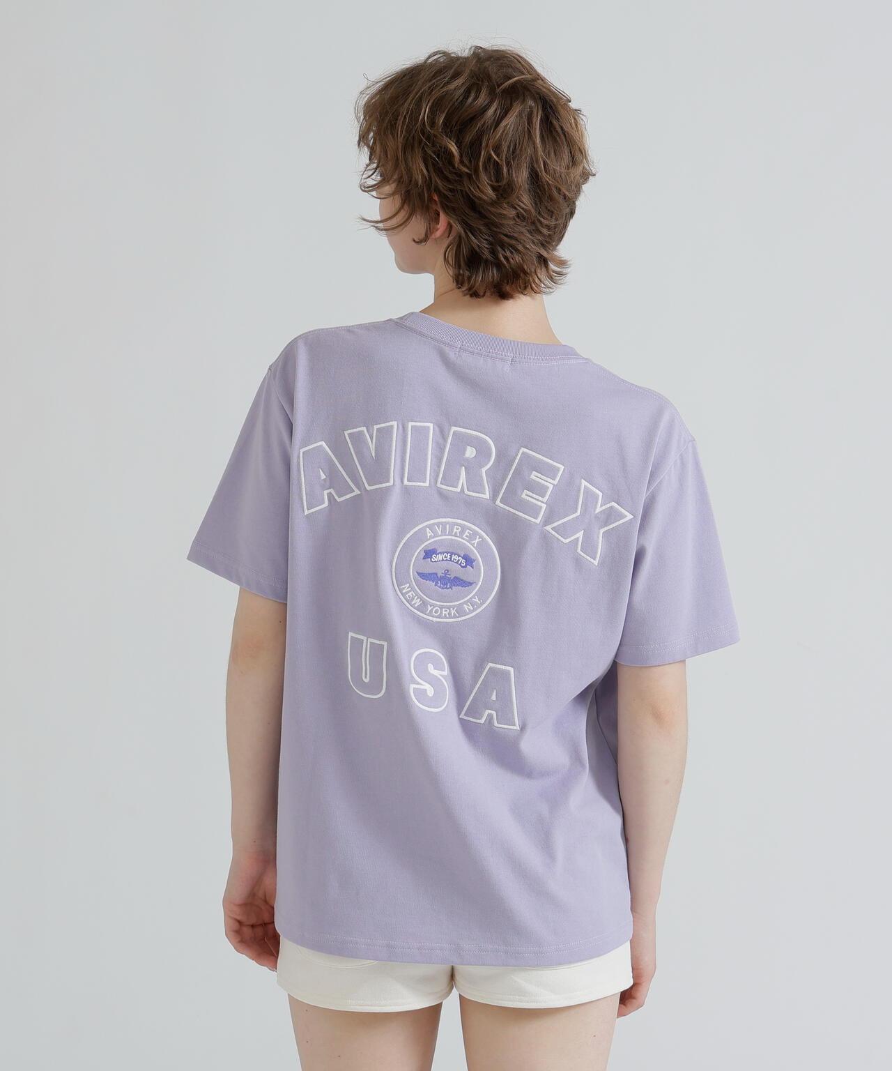 《WOMAN》 VARSITY LOGO S/S 字母徽標短袖T恤