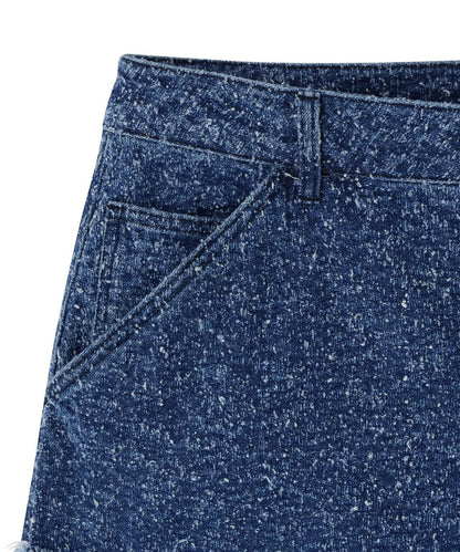 針刺工藝 雙膝設計 牛仔褲 NEEDLEPUNCH DENIM W-KNEE PANTS