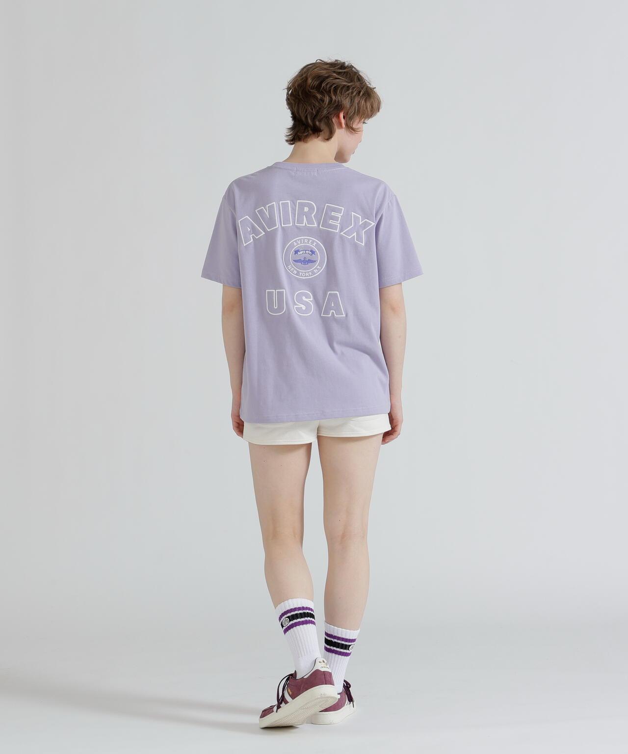 《WOMAN》 VARSITY LOGO S/S 字母徽標短袖T恤