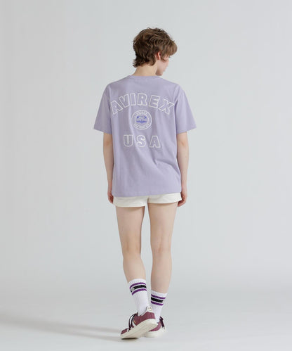 《WOMAN》 VARSITY LOGO S/S 字母徽標短袖T恤