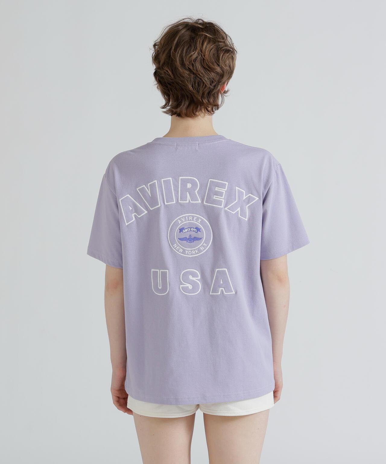 《WOMAN》 VARSITY LOGO S/S 字母徽標短袖T恤
