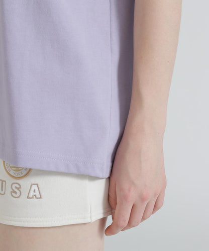 《WOMAN》 VARSITY LOGO S/S 字母徽標短袖T恤