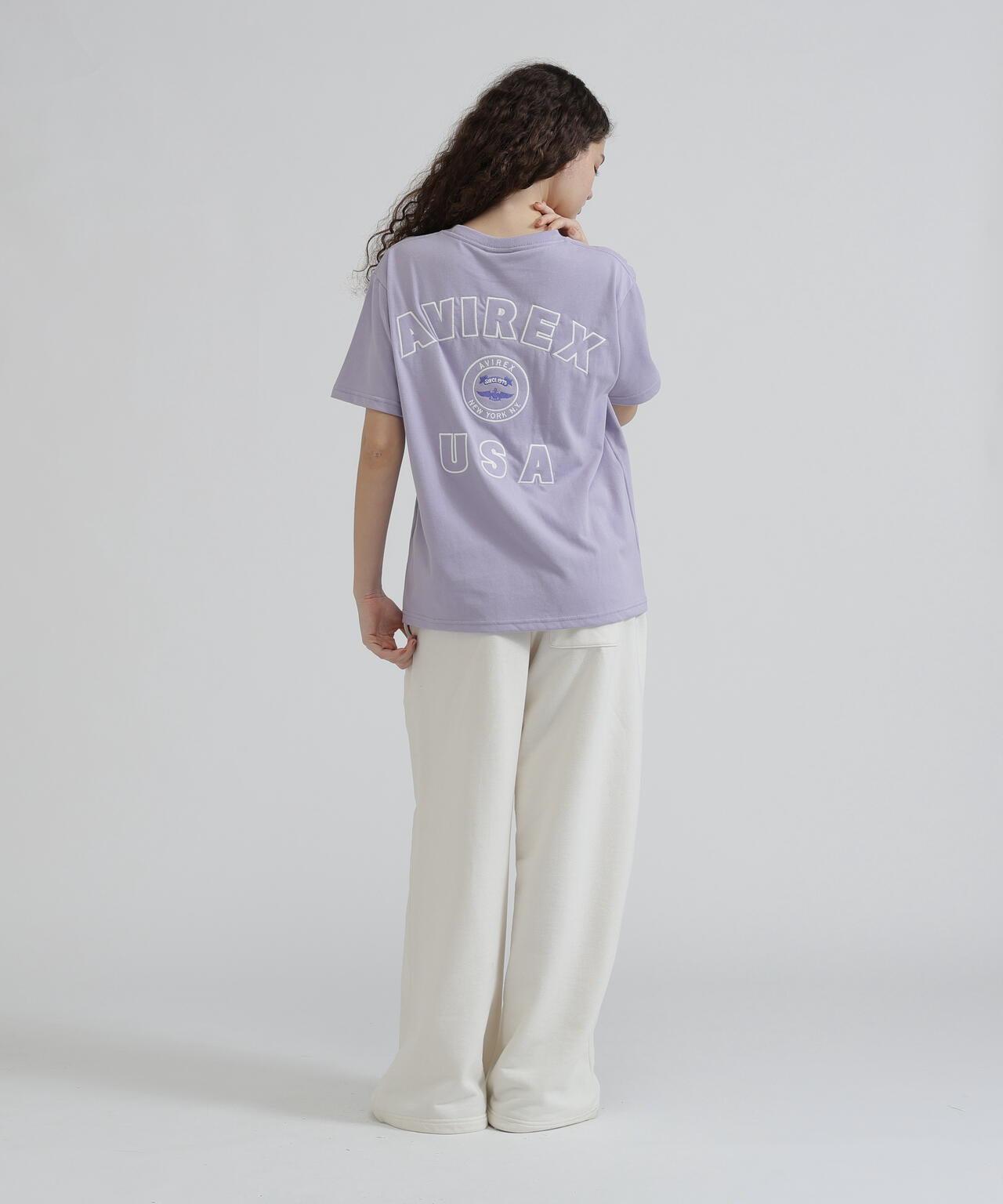 《WOMAN》 VARSITY LOGO S/S 字母徽標短袖T恤