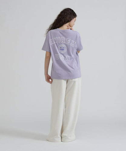 《WOMAN》 VARSITY LOGO S/S 字母徽標短袖T恤