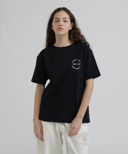 《WOMAN》 VARSITY LOGO S/S 字母徽標短袖T恤