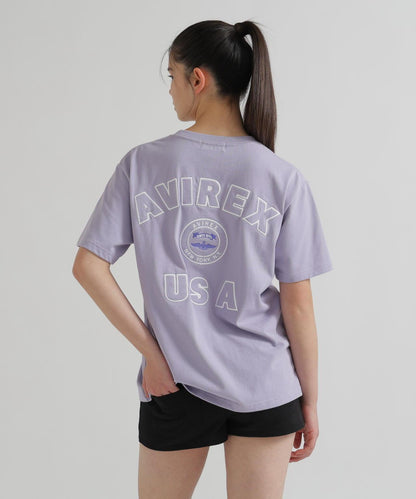 《WOMAN》 VARSITY LOGO S/S 字母徽標短袖T恤