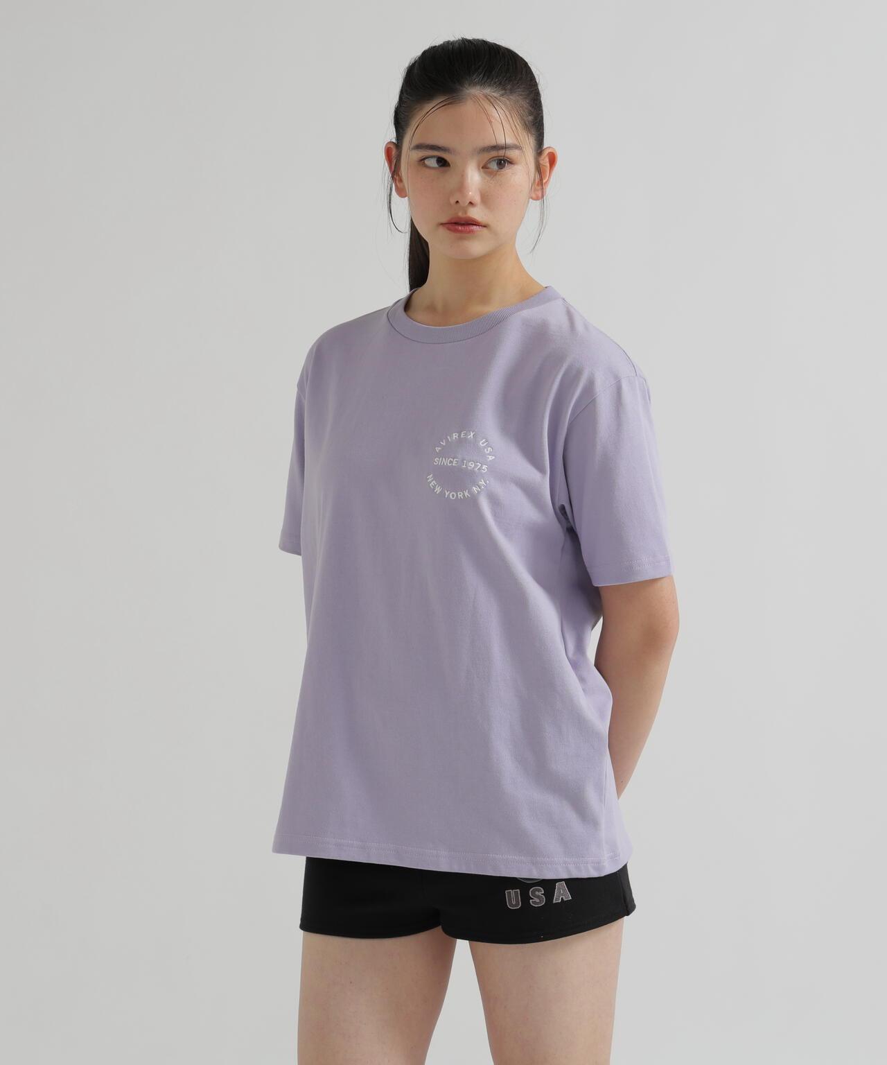 《WOMAN》 VARSITY LOGO S/S 字母徽標短袖T恤