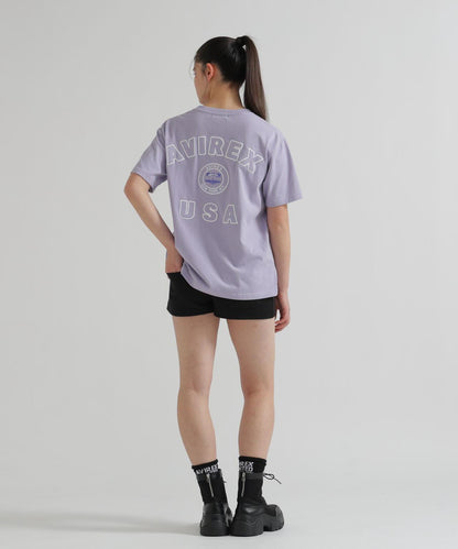 《WOMAN》 VARSITY LOGO S/S 字母徽標短袖T恤