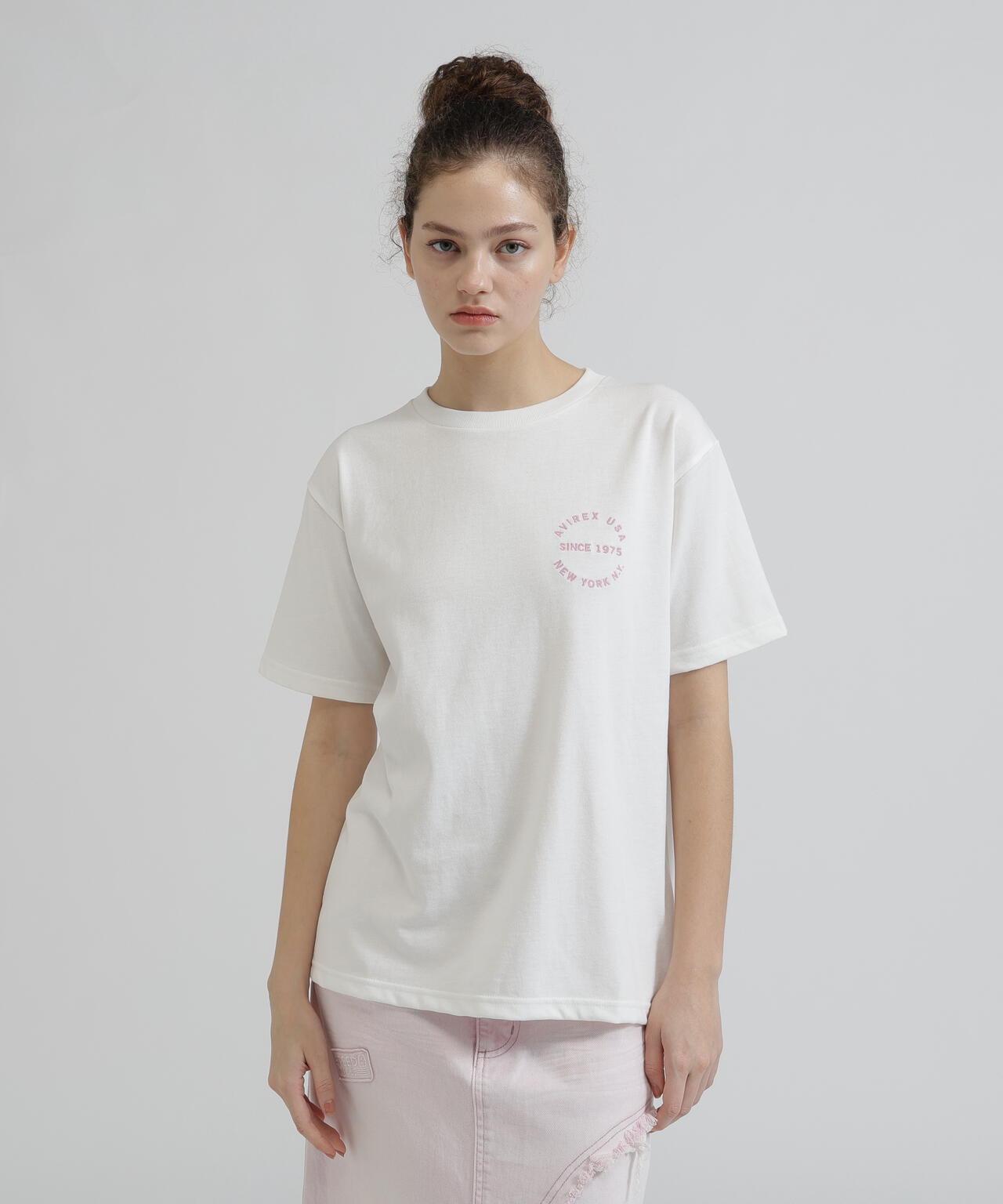 《WOMAN》 VARSITY LOGO S/S 字母徽標短袖T恤