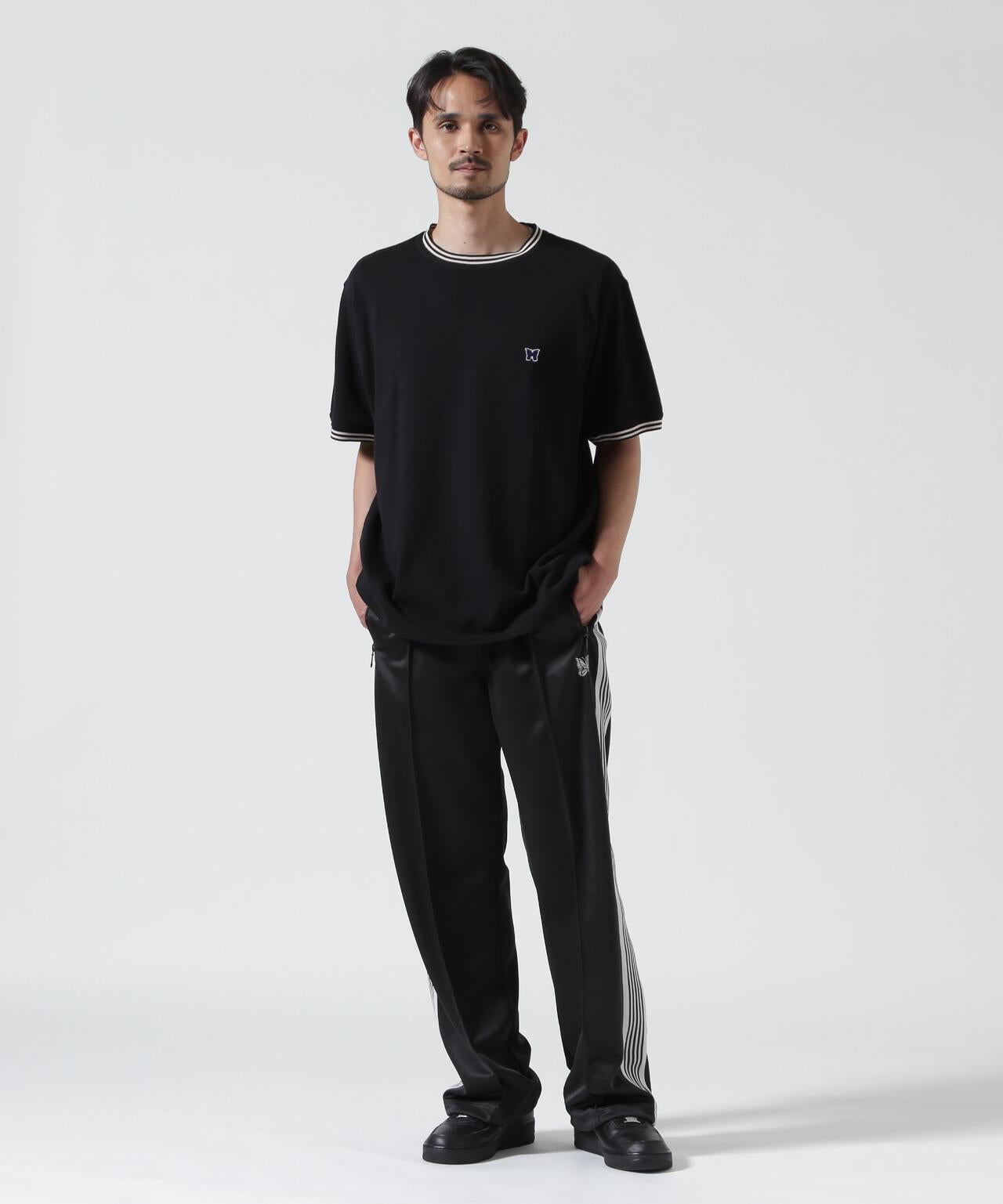 Needles 珠地棉撞色羅紋 Ringer Tee T恤