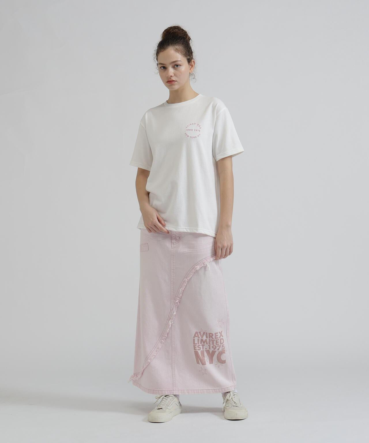 《WOMAN》 VARSITY LOGO S/S 字母徽標短袖T恤