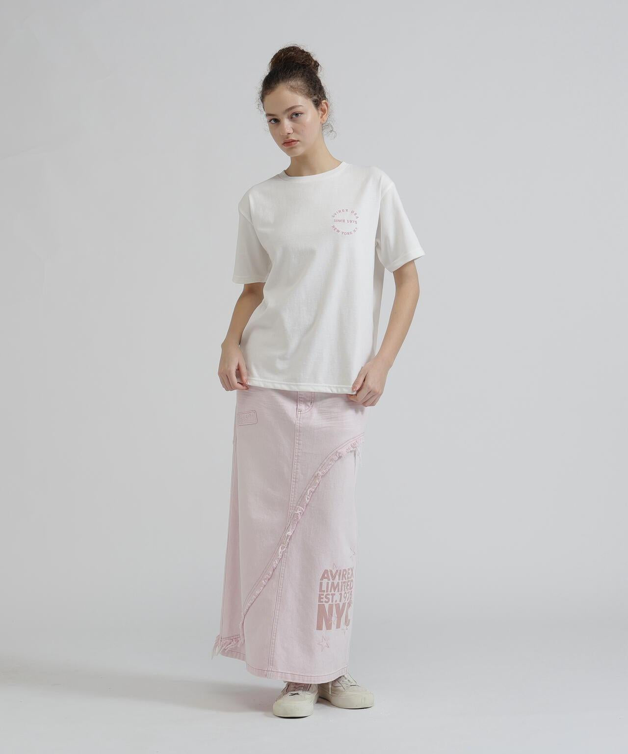 《WOMAN》 VARSITY LOGO S/S 字母徽標短袖T恤