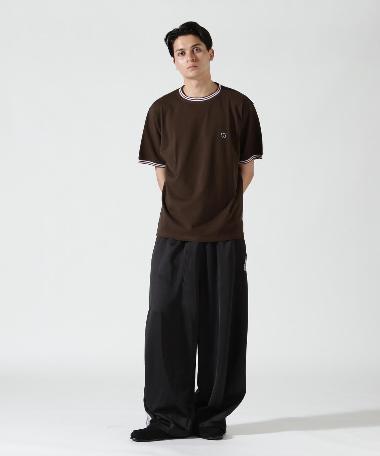 Needles 珠地棉撞色羅紋 Ringer Tee T恤
