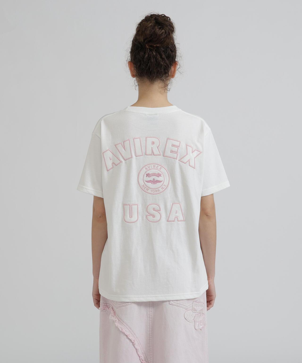 《WOMAN》 VARSITY LOGO S/S 字母徽標短袖T恤