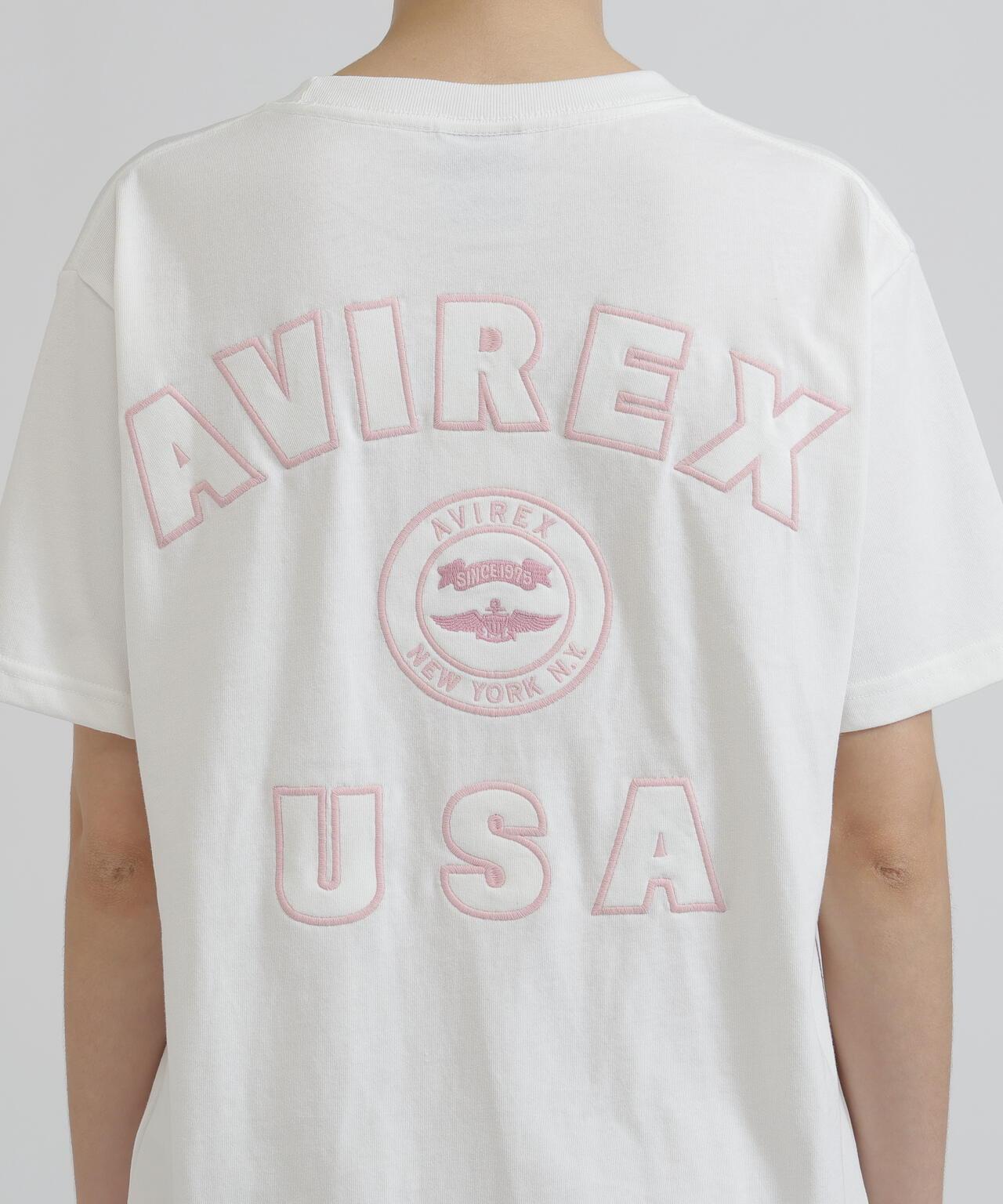 《WOMAN》 VARSITY LOGO S/S 字母徽標短袖T恤