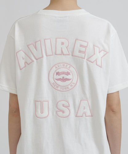 《WOMAN》 VARSITY LOGO S/S 字母徽標短袖T恤