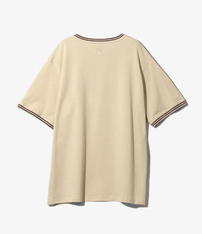 NEEDLES 棉珠地 RINGER TEE 短袖T恤