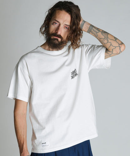 ARABESQU EMB. COMPACT T-SHIRT 阿拉貝斯克刺繡 修身T恤