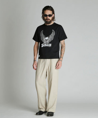 GLITTER EAGLE COMPACT T-SHIRT 閃粉鷹圖案 修身款 T恤