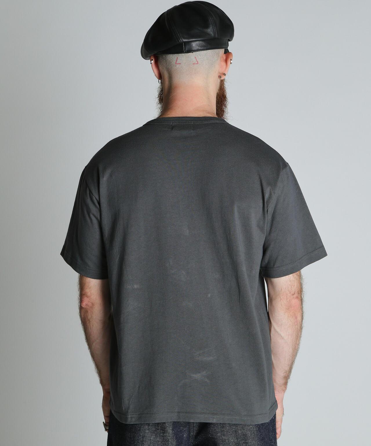 FINEST QUALITY BUILT TOUGH EMB. HENLEY T-SHIRT 刺繡 Henley T恤