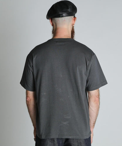 FINEST QUALITY BUILT TOUGH EMB. HENLEY T-SHIRT 刺繡 Henley T恤