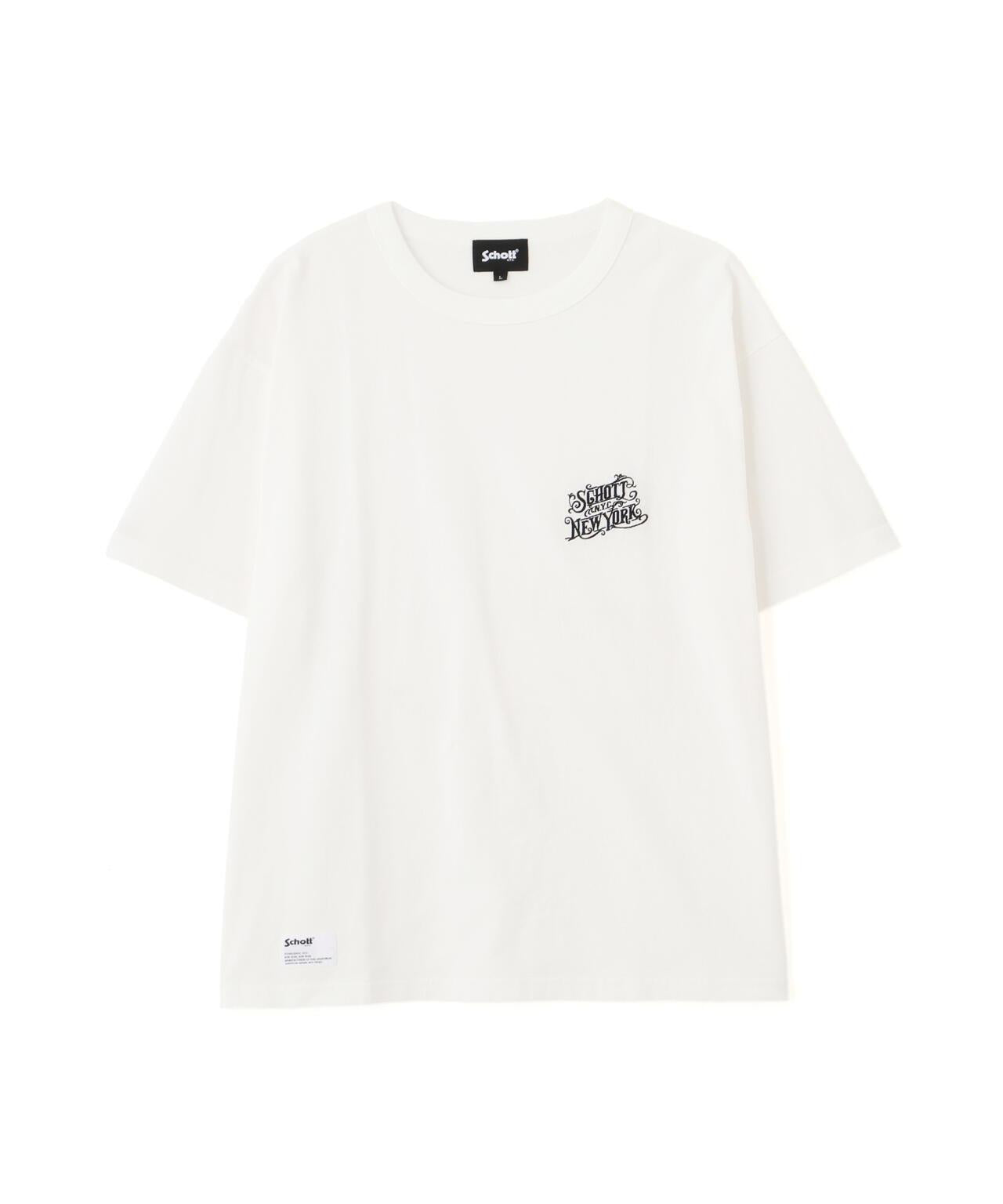 ARABESQU EMB. COMPACT T-SHIRT 阿拉貝斯克刺繡 修身T恤