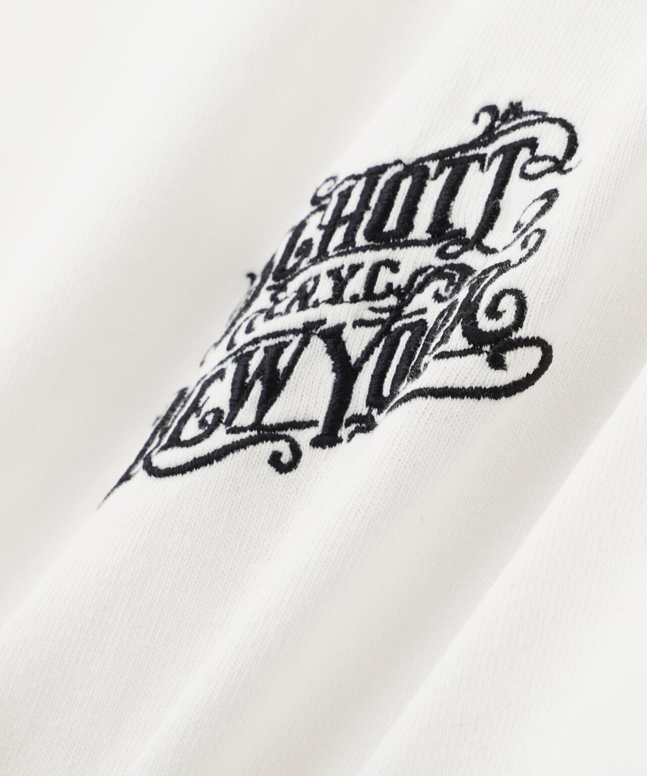 ARABESQU EMB. COMPACT T-SHIRT 阿拉貝斯克刺繡 修身T恤