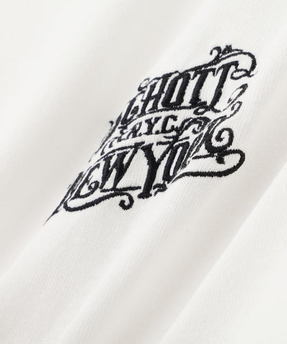 ARABESQU EMB. COMPACT T-SHIRT 阿拉貝斯克刺繡 修身T恤