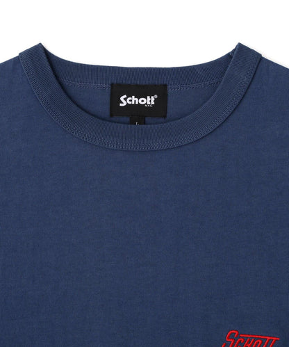 HEART.LOGO Schott BROS. EMB. T-SHIRT 心形Logo刺繡T恤