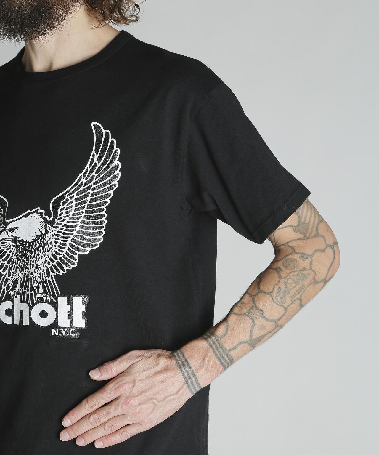 GLITTER EAGLE COMPACT T-SHIRT 閃粉鷹圖案 修身款 T恤
