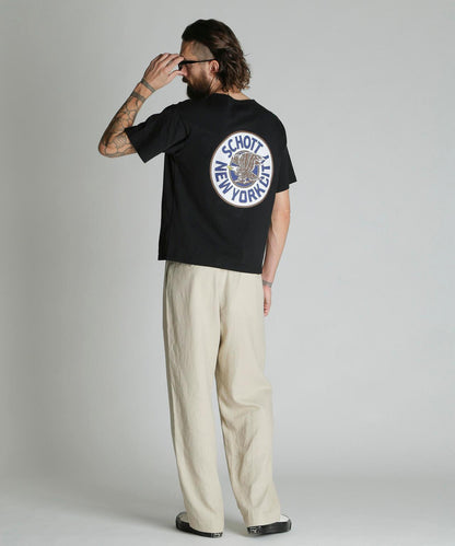 CIRCLE EAGLE COMPACT T-SHIRT 合身版型 圓形鷹圖案 T恤