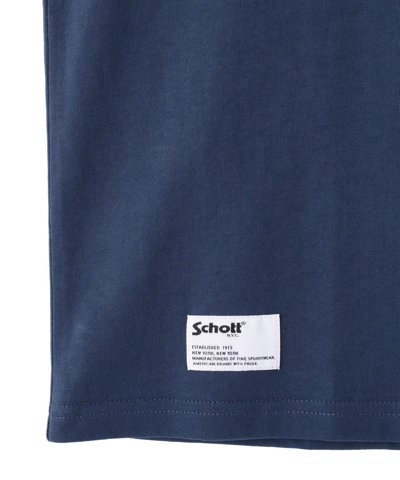 HEART.LOGO Schott BROS. EMB. T-SHIRT 心形Logo刺繡T恤