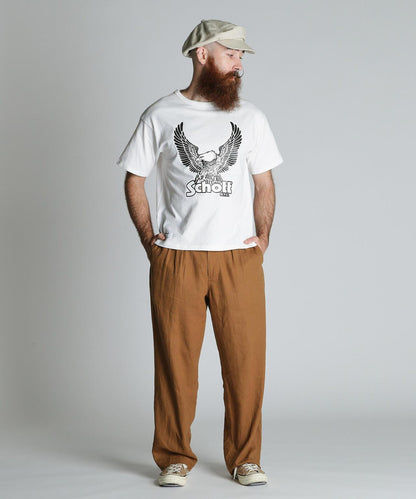 GLITTER EAGLE COMPACT T-SHIRT 閃粉鷹圖案 修身款 T恤