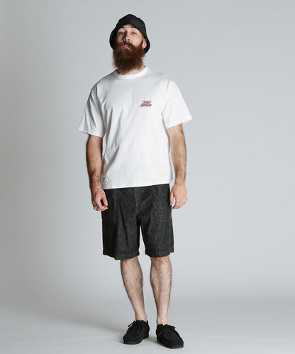 HEART.LOGO Schott BROS. EMB. T-SHIRT 心形Logo刺繡T恤