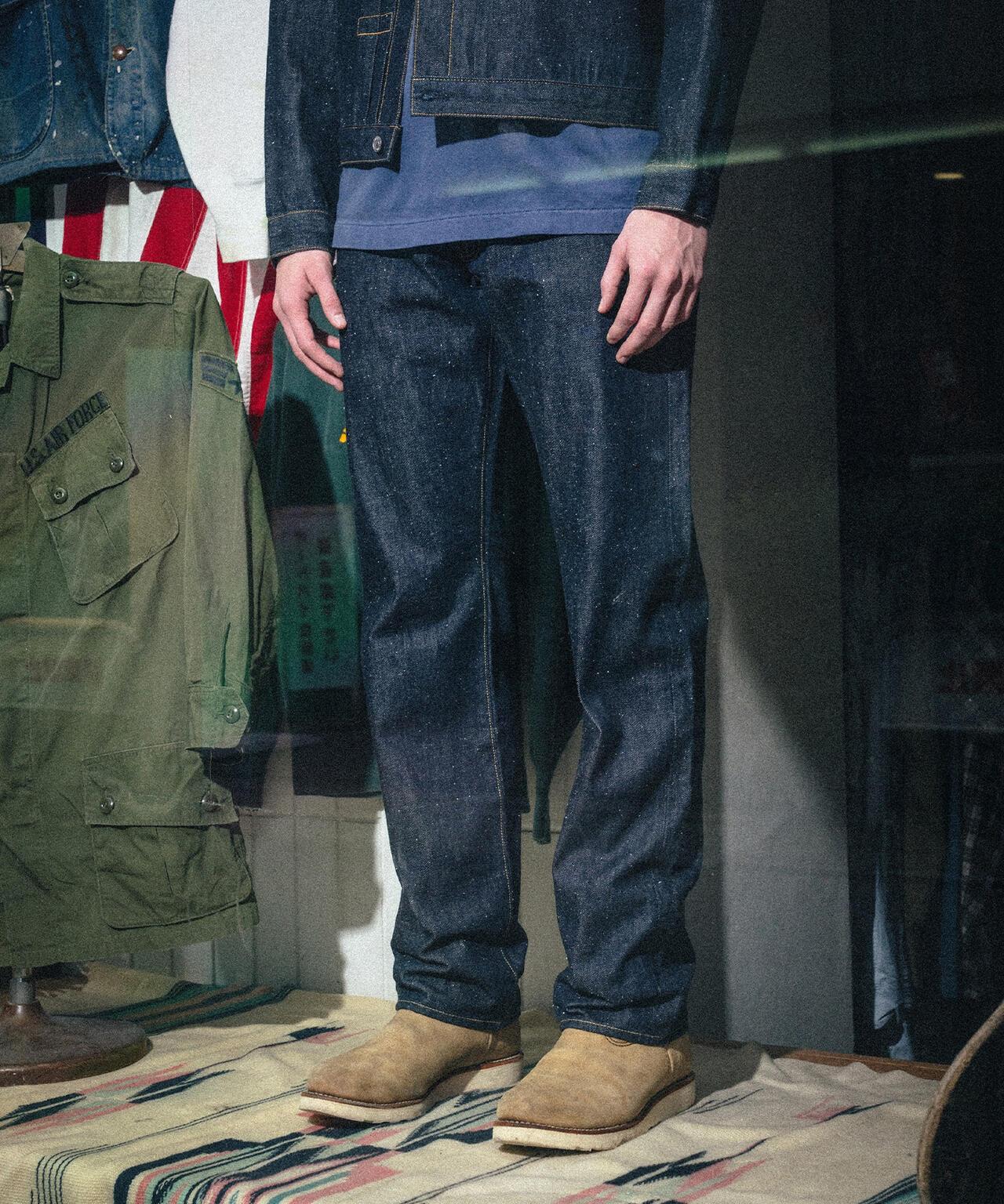 SAINT MICHAEL セントマイケル BBJ_DENIM PANTS REGID 牛仔褲