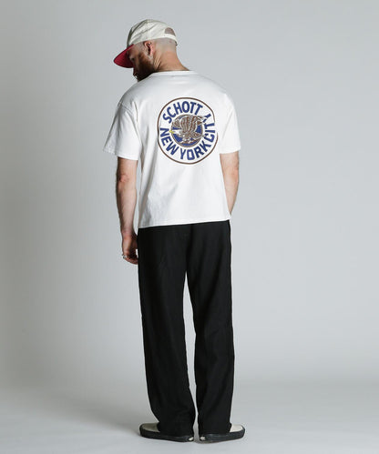 CIRCLE EAGLE COMPACT T-SHIRT 合身版型 圓形鷹圖案 T恤