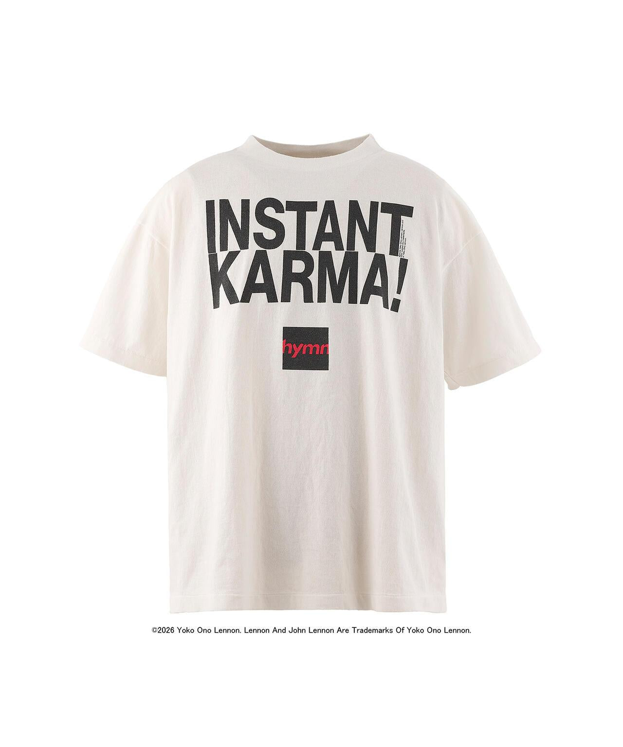 INSTANT KARMA圖案 JL_SS T-SHIRT T恤